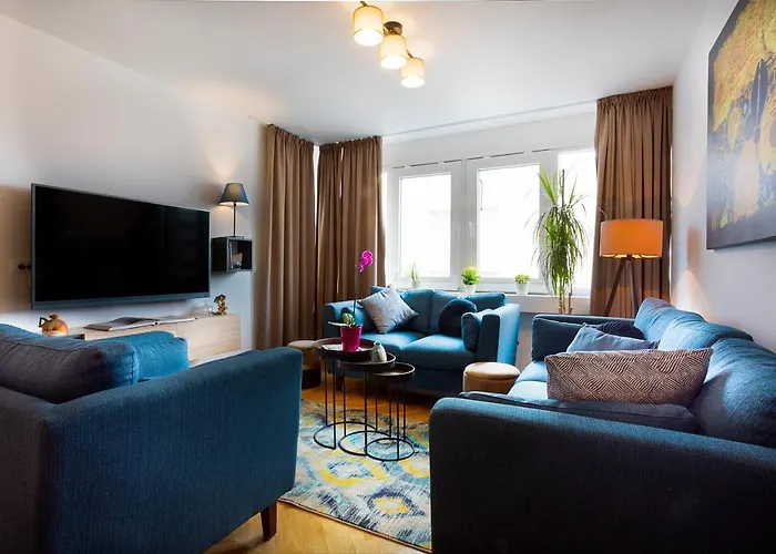 Deluxe Center Blue Lägenhet *
